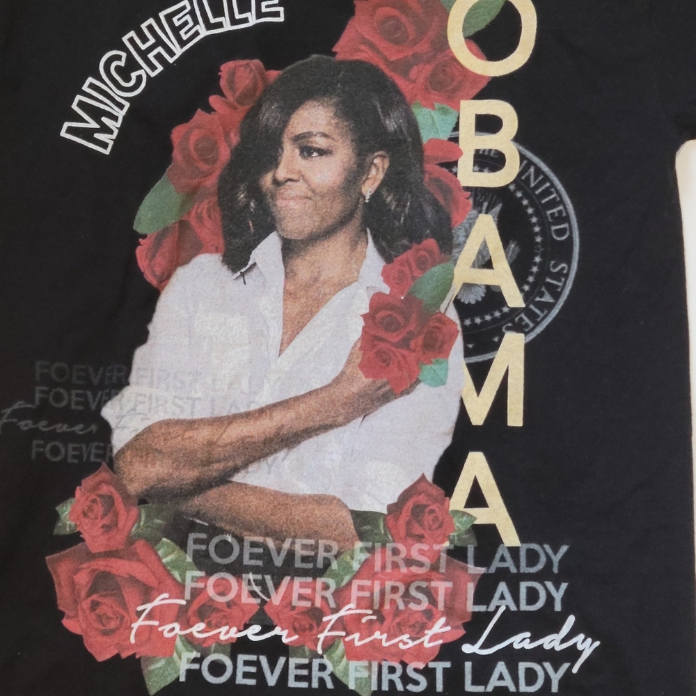 Michelle Obama T-shirt medium - Picture 5 of 5